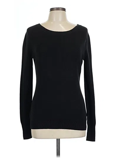 Pre-owned Express Pullover Sweater In Black