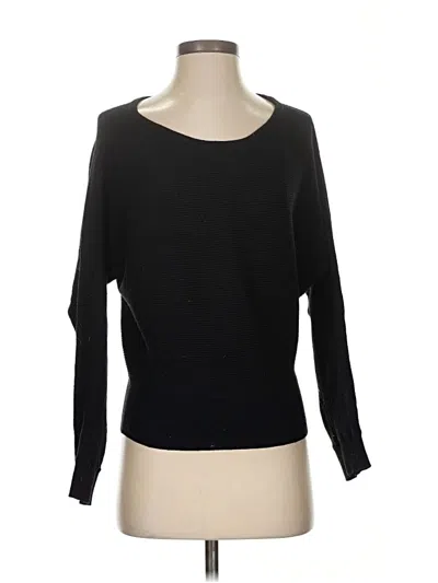 Pre-owned Express Pullover Sweater In Black