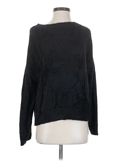 Pre-owned Express Pullover Sweater In Black