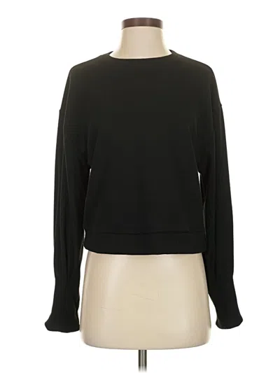 Pre-owned Express Pullover Sweater In Black
