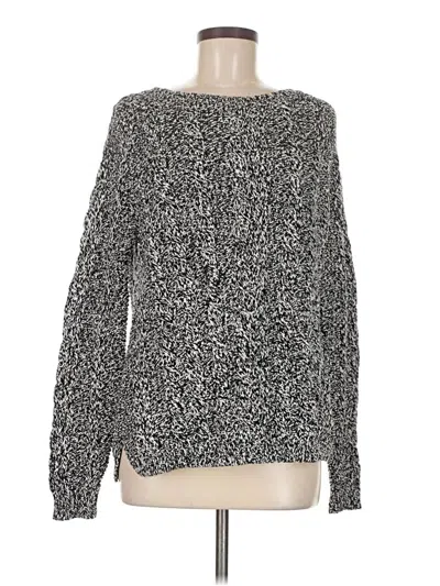 Pre-owned Express Pullover Sweater In Black