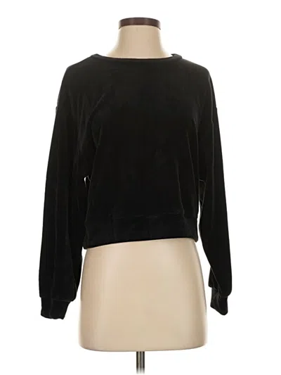 Pre-owned Express Pullover Sweater In Black