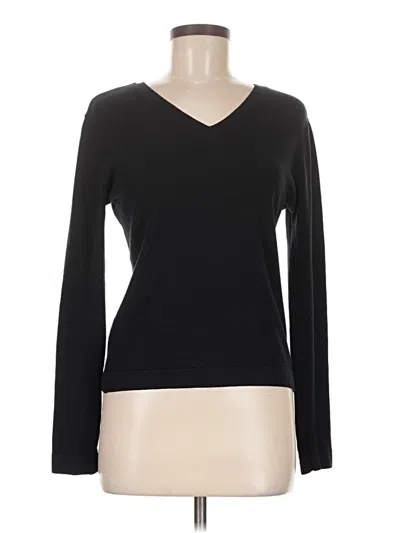 Pre-owned Express Pullover Sweater In Black