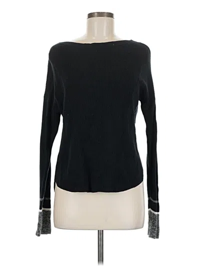 Pre-owned Express Pullover Sweater In Black