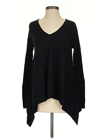Pre-owned Express Pullover Sweater In Black