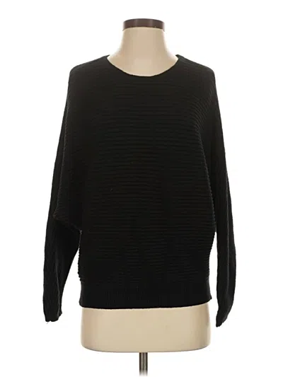 Pre-owned Express Pullover Sweater In Black