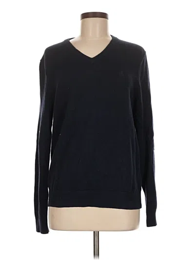 Pre-owned Express Pullover Sweater In Black