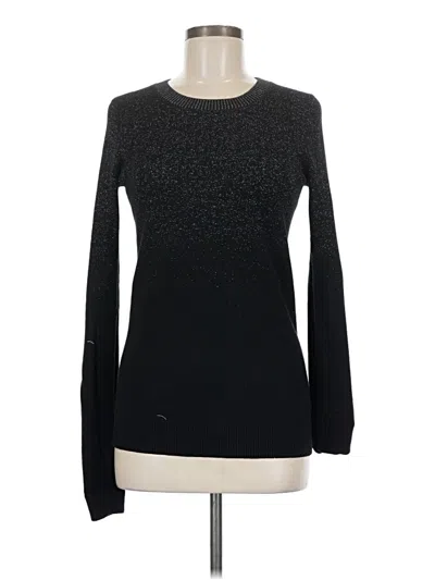 Pre-owned Express Pullover Sweater In Black