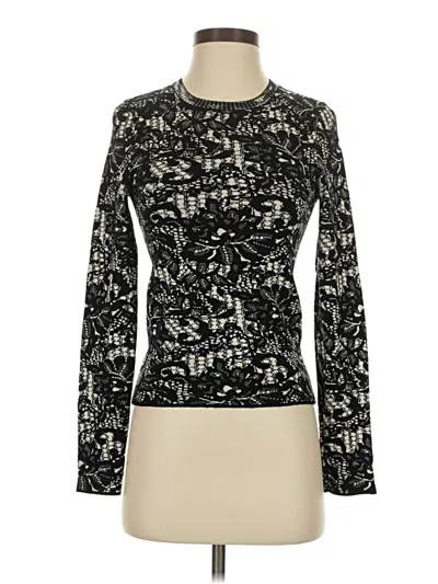 Pre-owned Express Pullover Sweater In Black