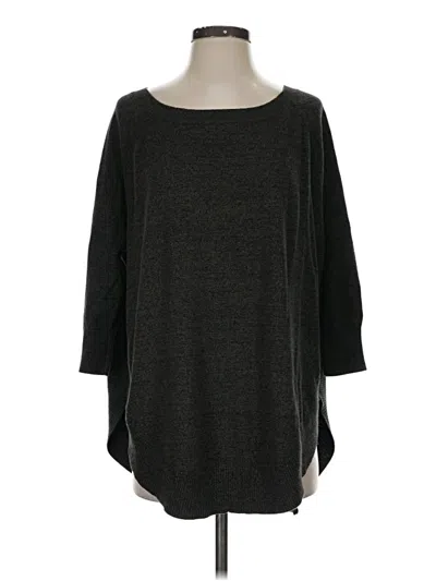 Pre-owned Express Pullover Sweater In Black