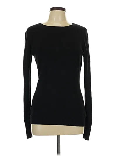 Pre-owned Express Pullover Sweater In Black