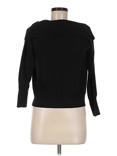 Pre-owned Express Pullover Sweater In Black