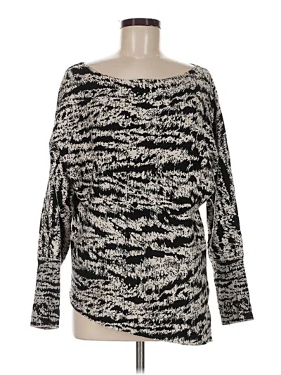 Pre-owned Express Pullover Sweater In Black