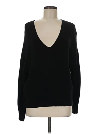 Pre-owned Express Pullover Sweater In Black