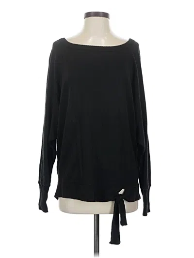 Pre-owned Express Pullover Sweater In Black