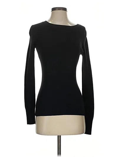 Pre-owned Express Pullover Sweater In Black