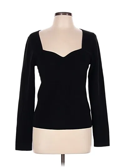 Pre-owned Express Pullover Sweater In Black