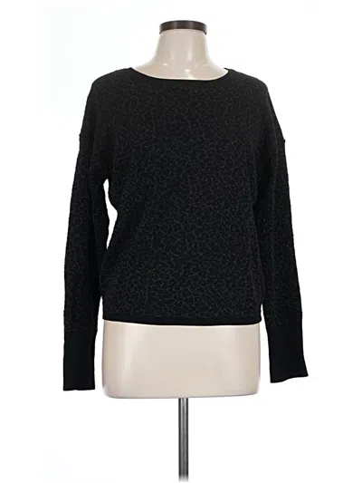 Pre-owned Express Pullover Sweater In Black