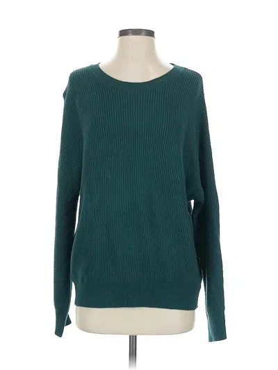 Pre-owned Express Pullover Sweater In Blue