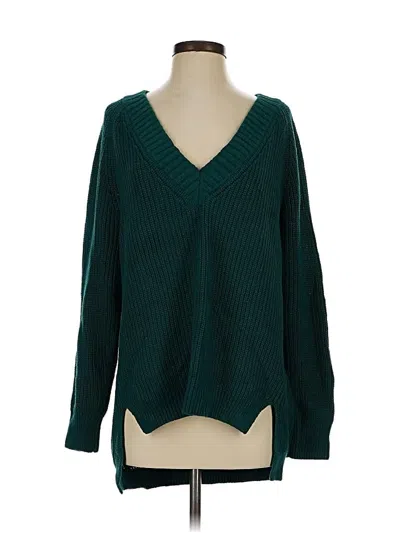 Pre-owned Express Pullover Sweater In Blue