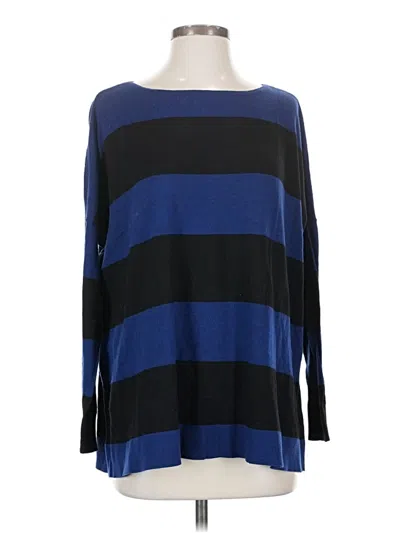 Pre-owned Express Pullover Sweater In Blue