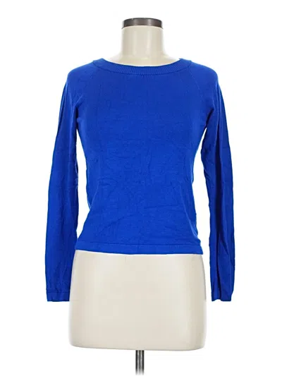 Pre-owned Express Pullover Sweater In Blue