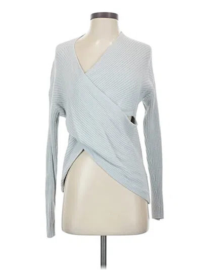 Pre-owned Express Pullover Sweater In Blue