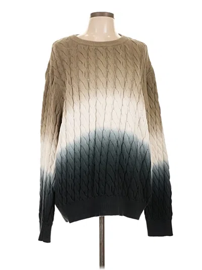 Pre-owned Express Pullover Sweater In Blue