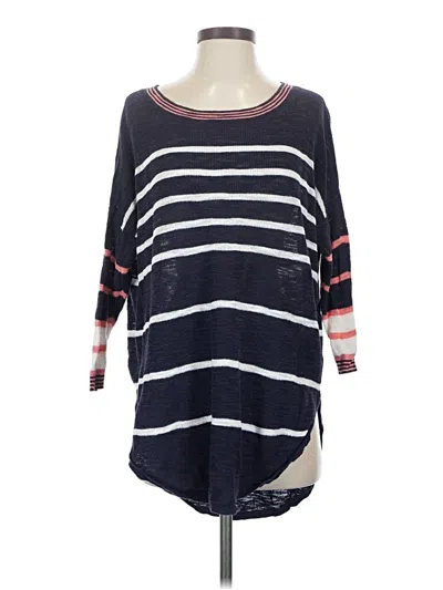 Pre-owned Express Pullover Sweater In Blue