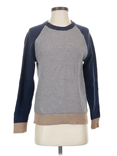 Pre-owned Express Pullover Sweater In Blue