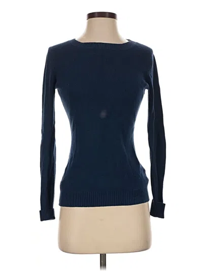 Pre-owned Express Pullover Sweater In Blue