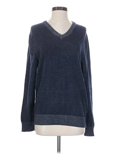 Pre-owned Express Pullover Sweater In Blue