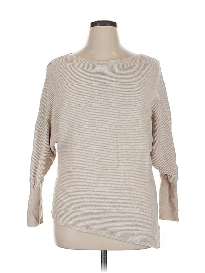 Pre-owned Express Pullover Sweater In Brown