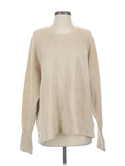 Pre-owned Express Pullover Sweater In Brown