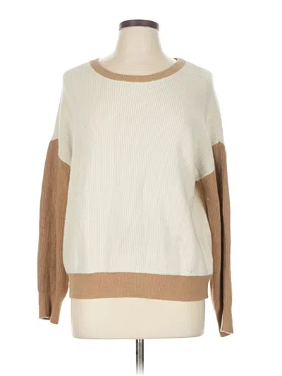 Pre-owned Express Pullover Sweater In Brown