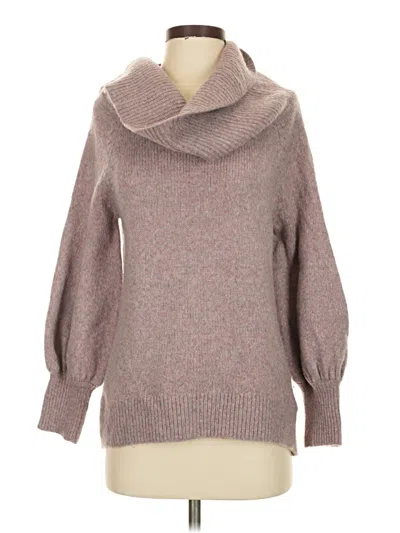 Pre-owned Express Pullover Sweater In Brown