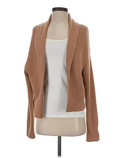 Pre-owned Express Pullover Sweater In Brown