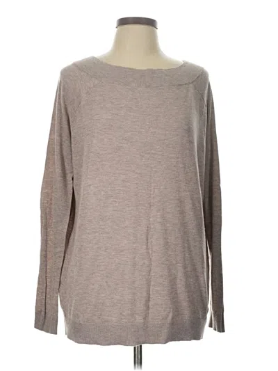 Pre-owned Express Pullover Sweater In Brown