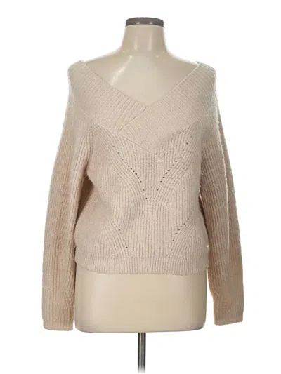 Pre-owned Express Pullover Sweater In Brown