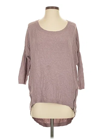 Pre-owned Express Pullover Sweater In Brown