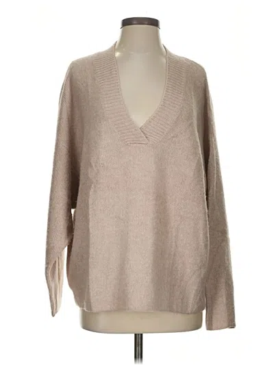 Pre-owned Express Pullover Sweater In Brown