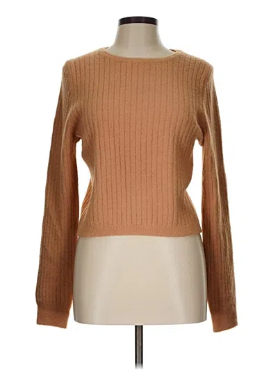 Pre-owned Express Pullover Sweater In Brown