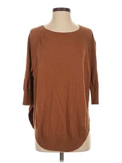 Pre-owned Express Pullover Sweater In Brown
