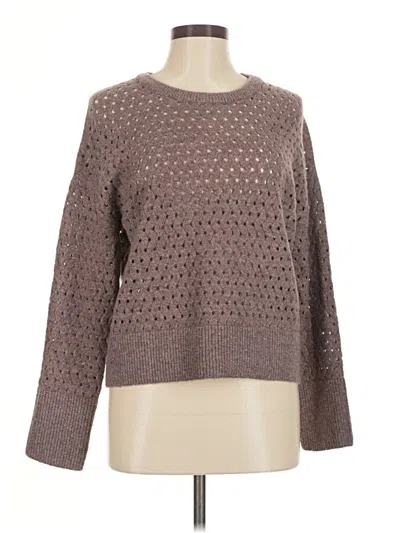 Pre-owned Express Pullover Sweater In Brown