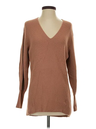 Pre-owned Express Pullover Sweater In Brown