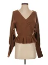 Express Pullover Sweater In Brown