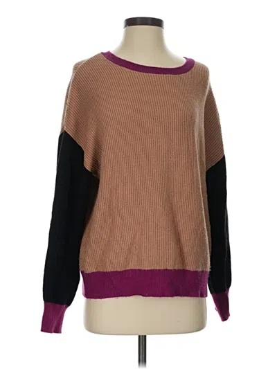 Pre-owned Express Pullover Sweater In Brown
