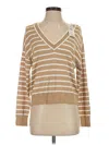 Express Pullover Sweater In Brown