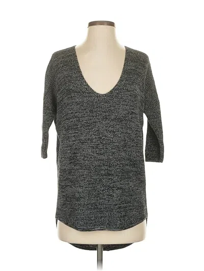 Pre-owned Express Pullover Sweater In Gray