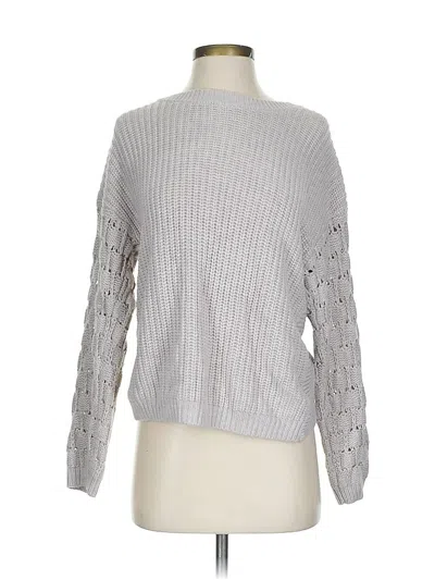Pre-owned Express Pullover Sweater In Gray